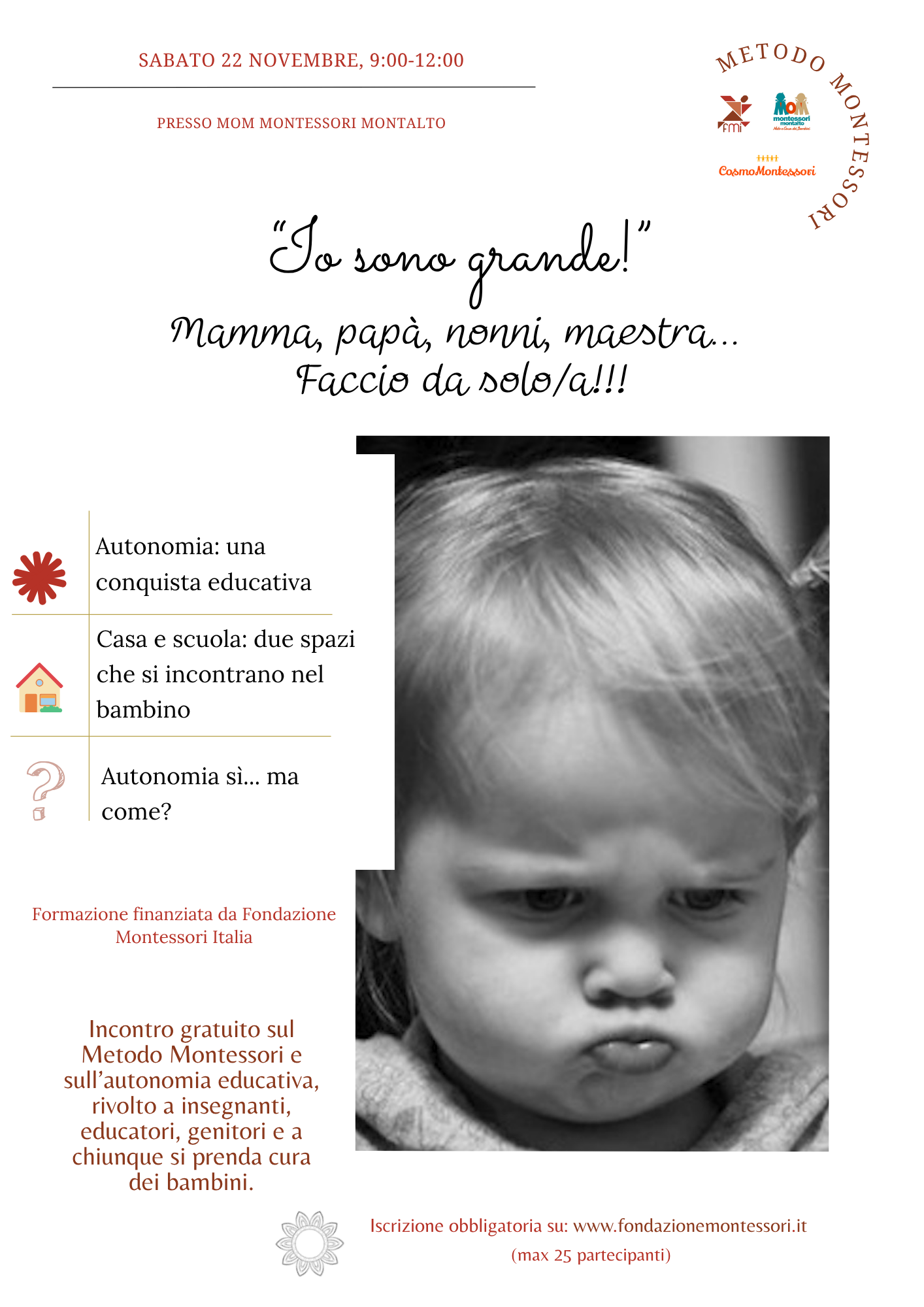 Io sono grande! Mamma, papà, nonni, maestra.. Faccio da solo A3 - Federica Abbruzzese
